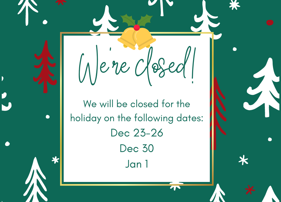 Holiday Closed Dates