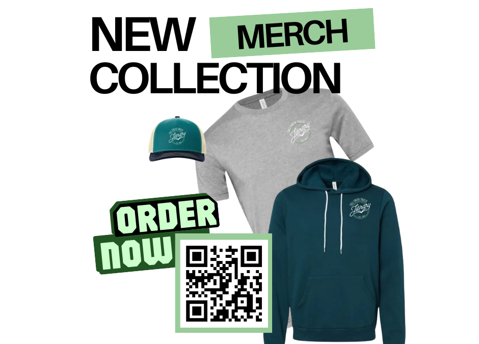 Library Merch Fundraiser – Now Open!